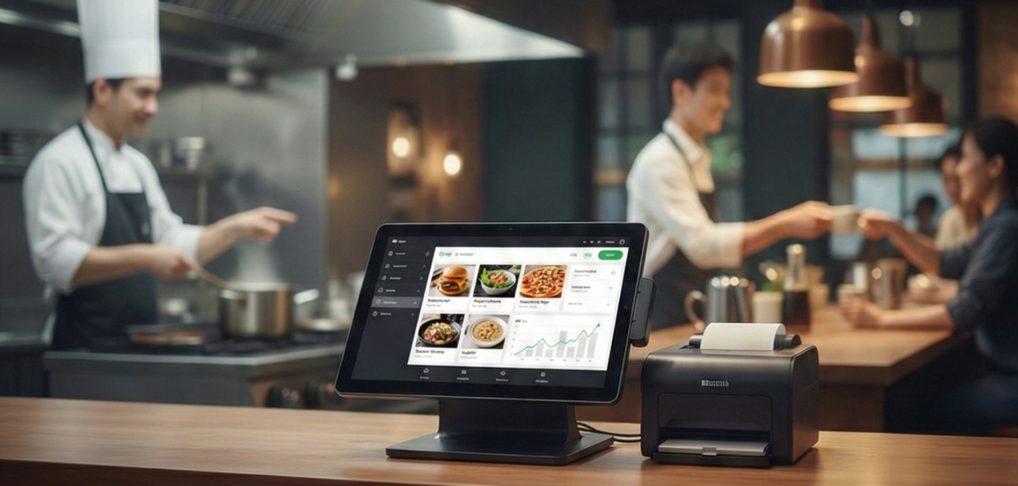 RestroTable POS running in a busy kitchen